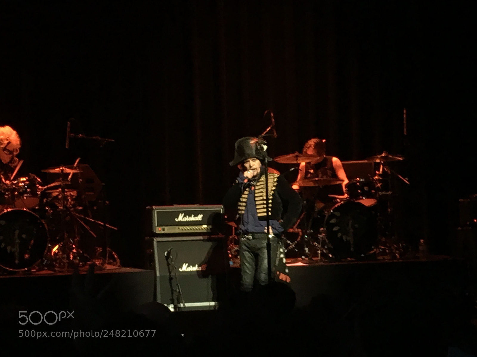 Apple iPhone 6s Plus sample photo. Adam ant concert photography