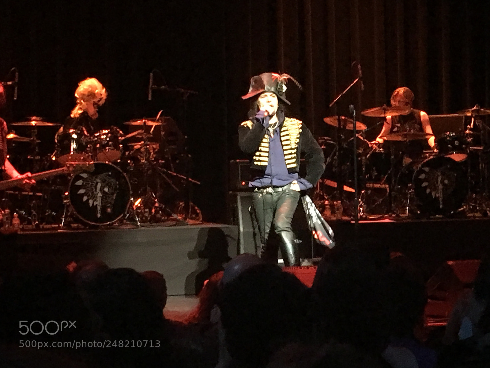 Apple iPhone 6s Plus sample photo. Adam ant concert photography