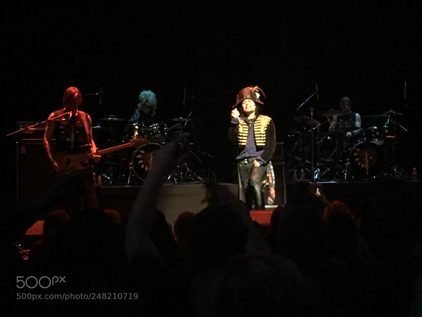 Apple iPhone 6s Plus sample photo. Adam ant concert photography