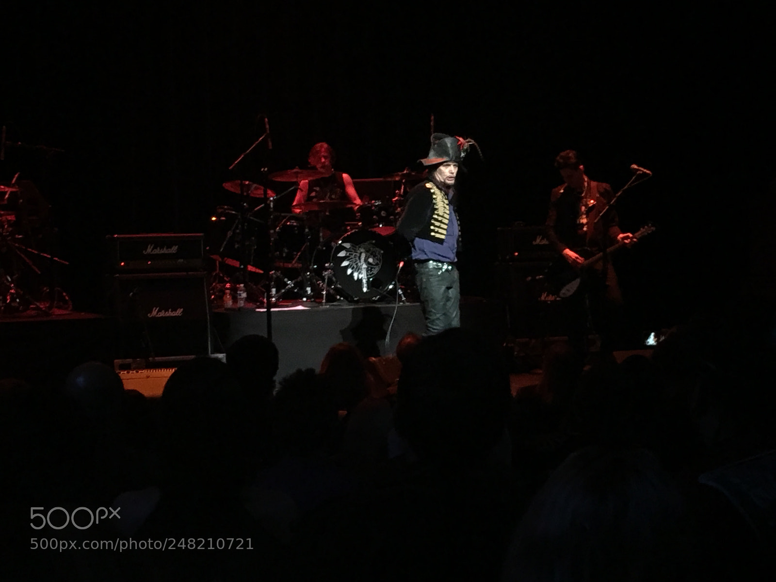 Apple iPhone 6s Plus sample photo. Adam ant concert photography