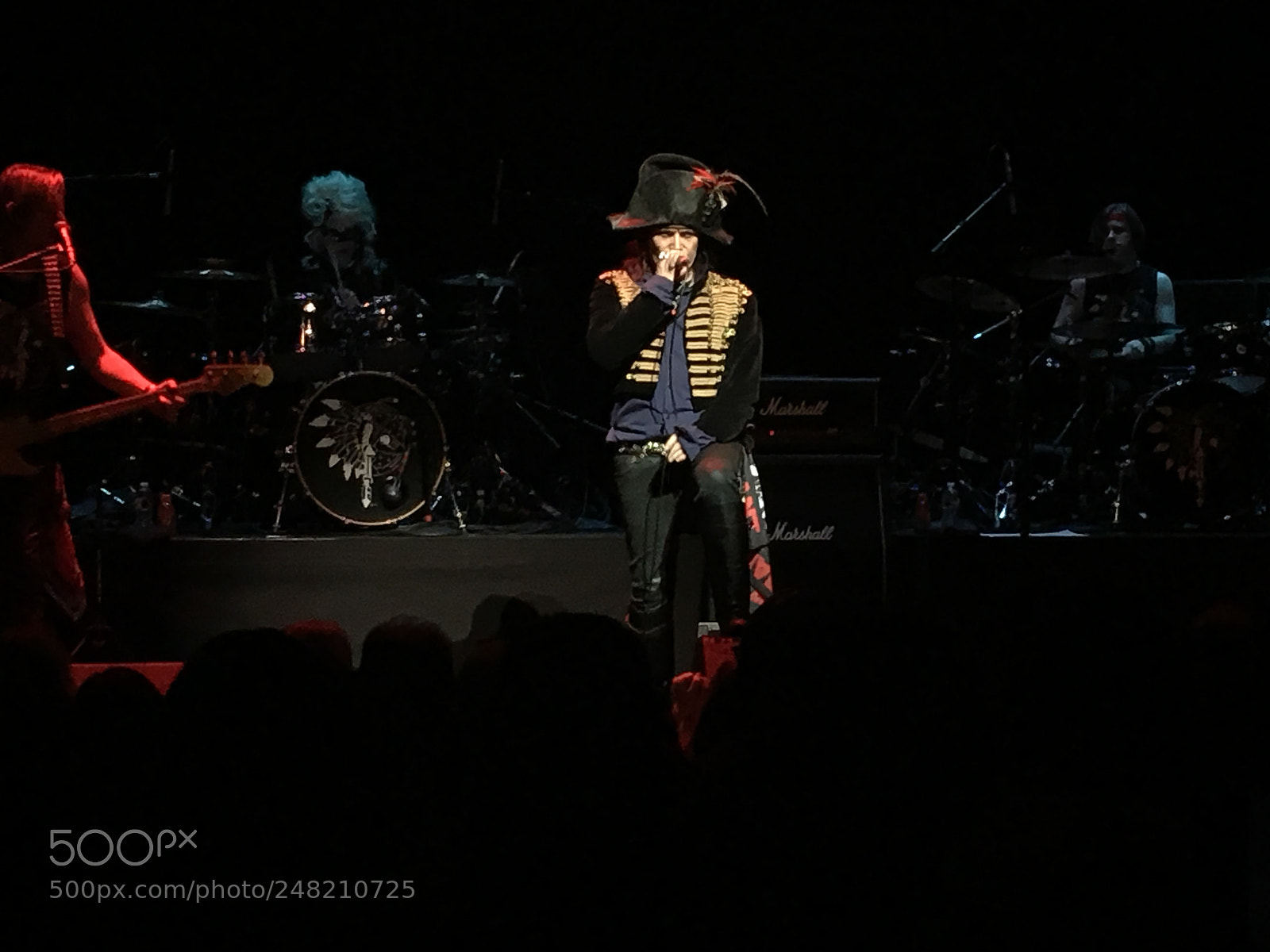 Apple iPhone 6s Plus sample photo. Adam ant concert photography