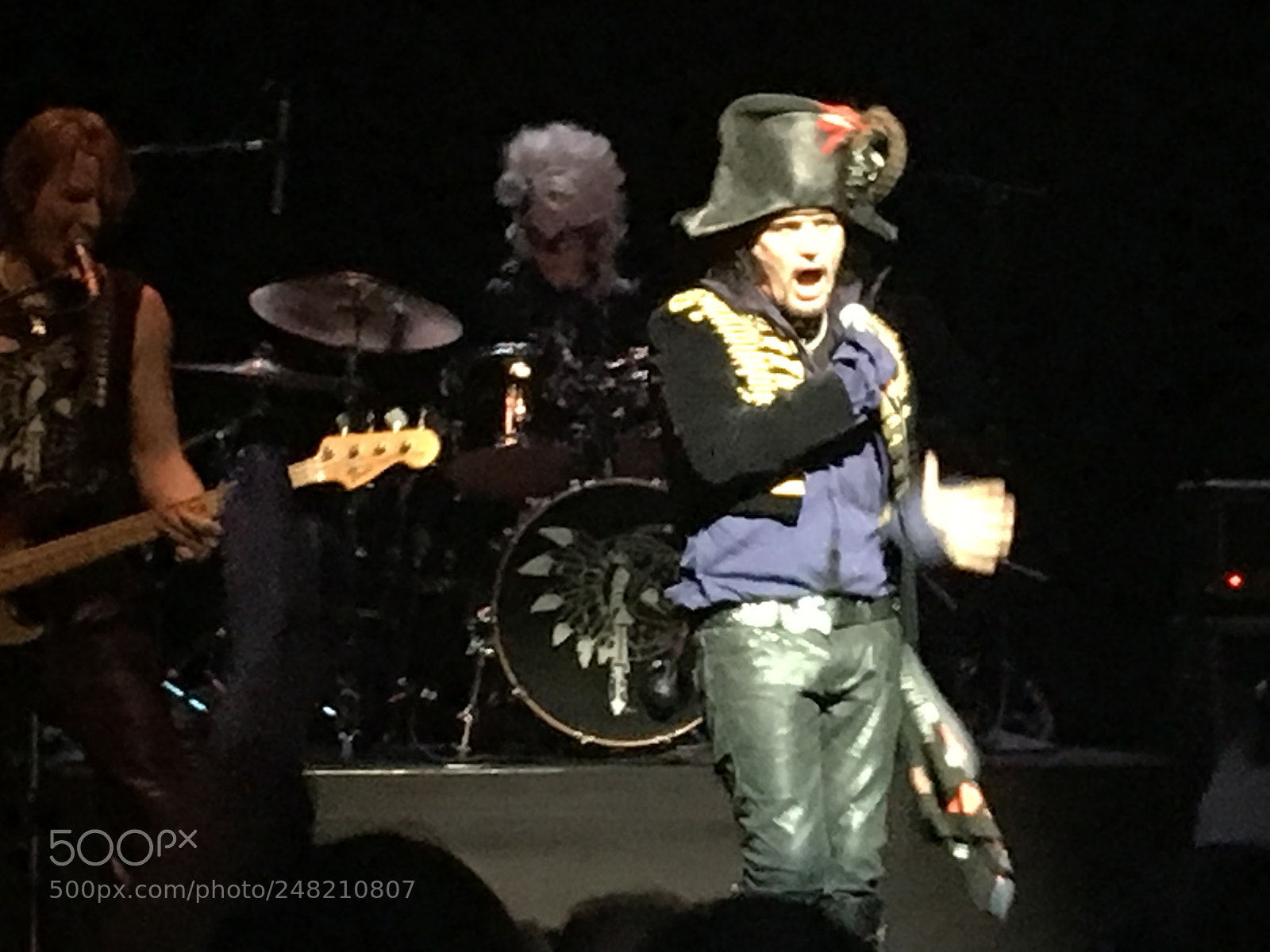 Apple iPhone 6s Plus sample photo. Adam ant concert photography