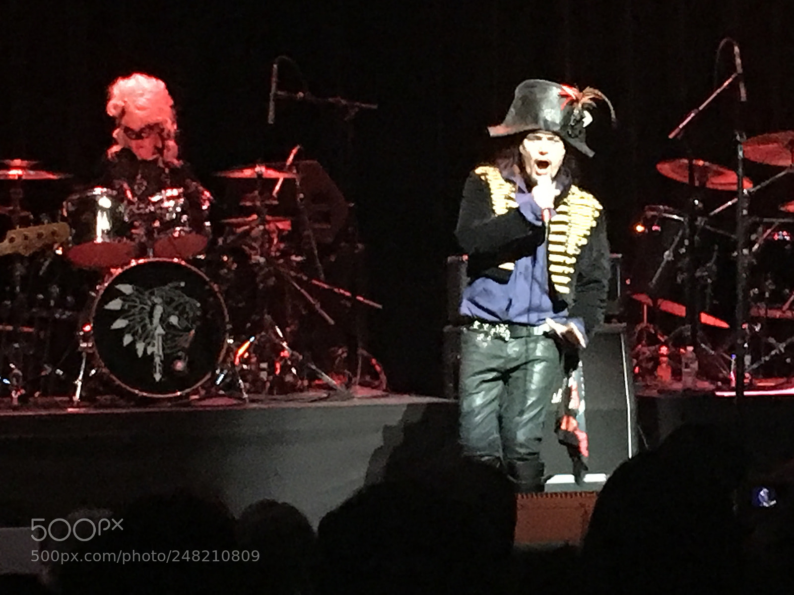 Apple iPhone 6s Plus sample photo. Adam ant concert photography