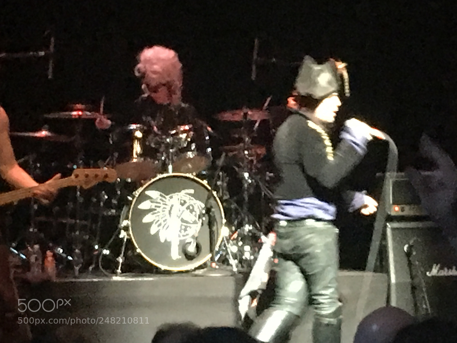 Apple iPhone 6s Plus sample photo. Adam ant concert photography