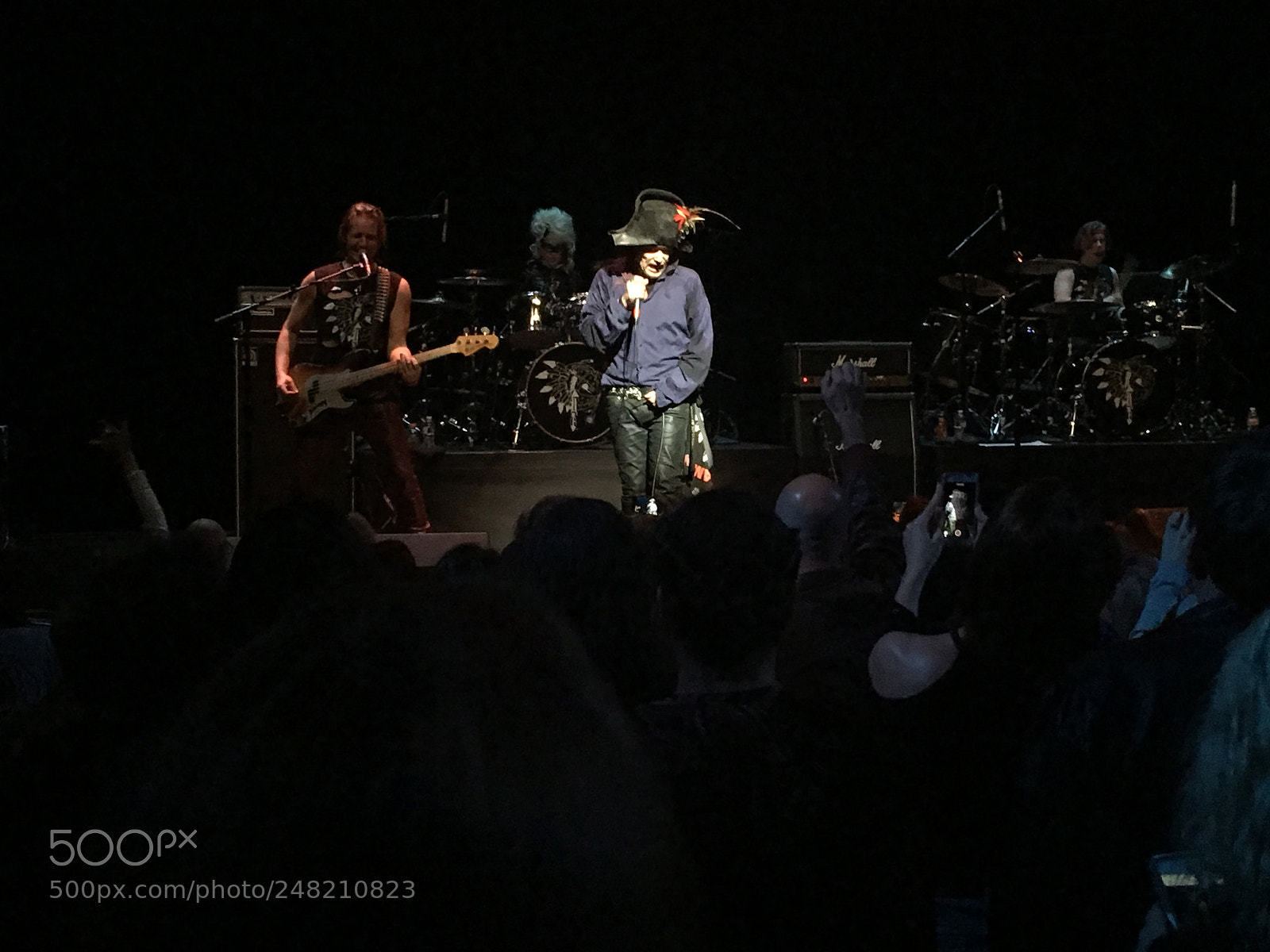 Apple iPhone 6s Plus sample photo. Adam ant concert photography