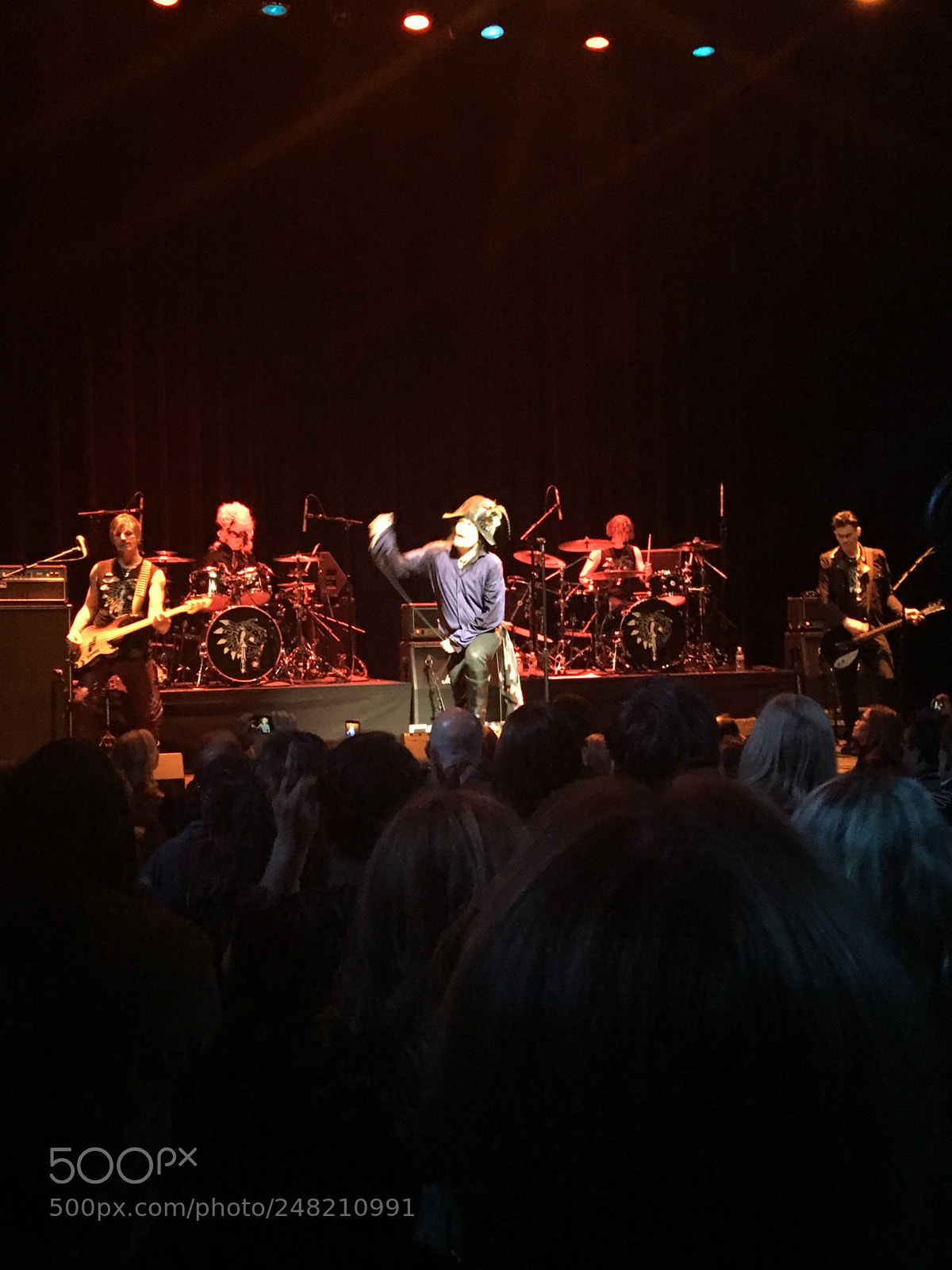 Apple iPhone 6s Plus sample photo. Adam ant concert photography