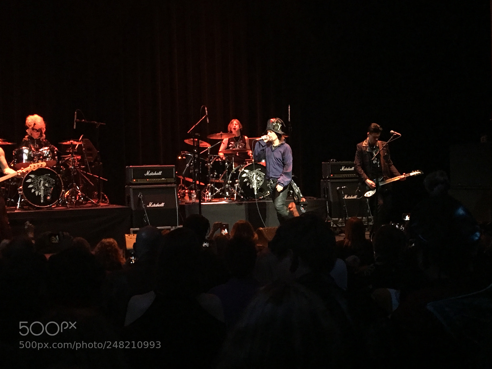 Apple iPhone 6s Plus sample photo. Adam ant concert photography
