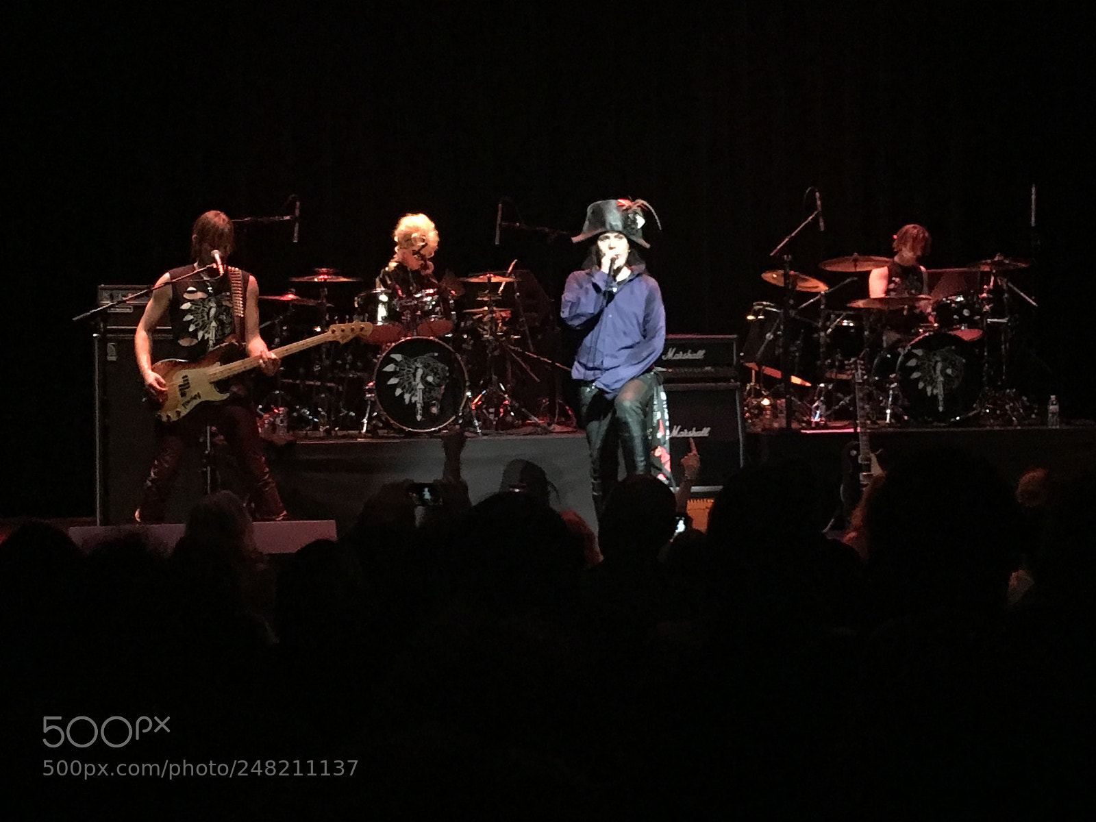Apple iPhone 6s Plus sample photo. Adam ant concert photography