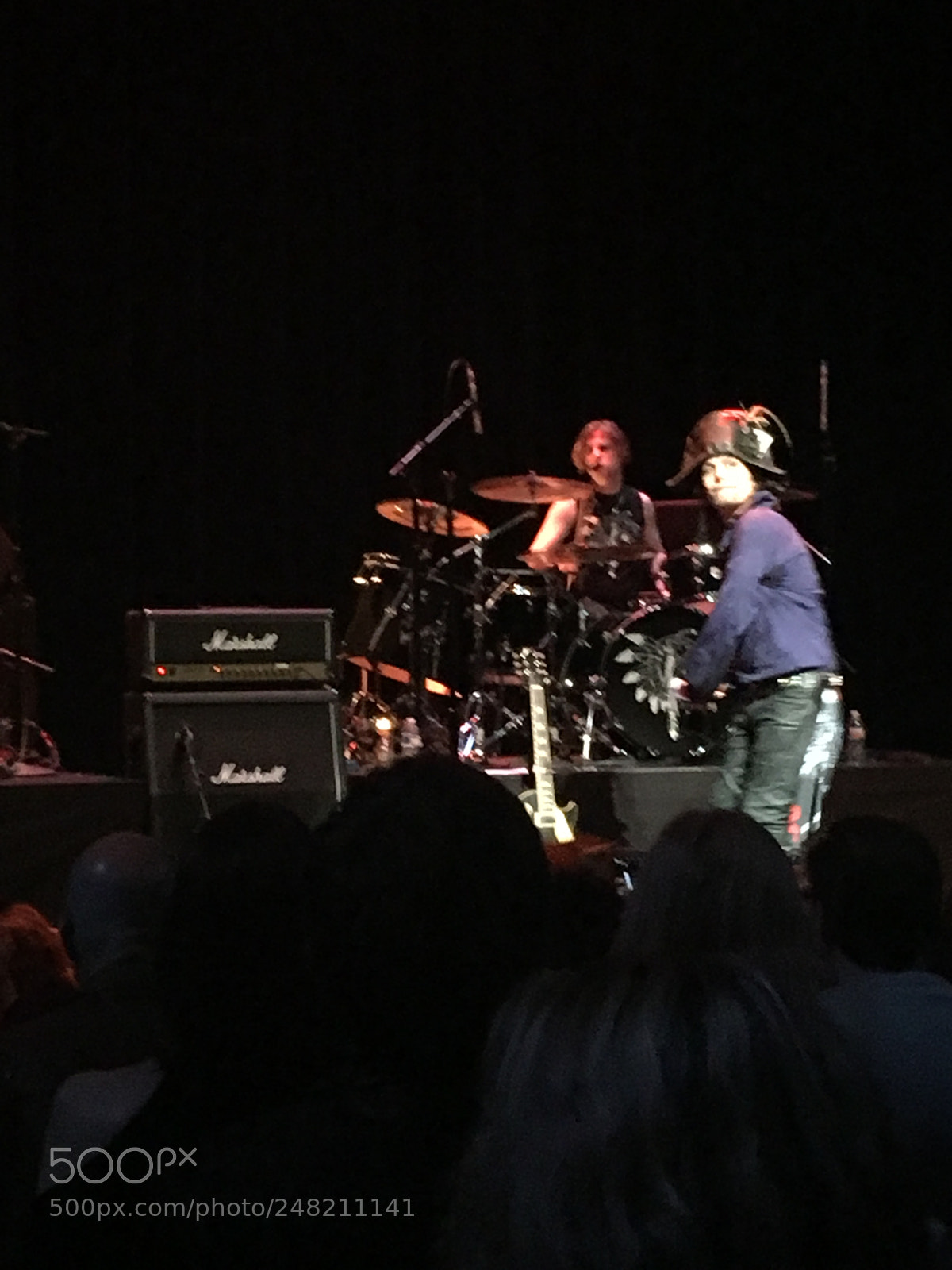 Apple iPhone 6s Plus sample photo. Adam ant concert photography