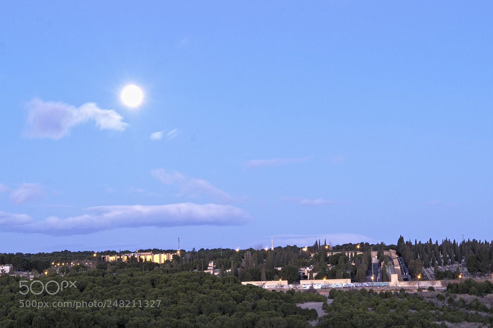 Nikon D7100 sample photo. Amanecer y luna photography
