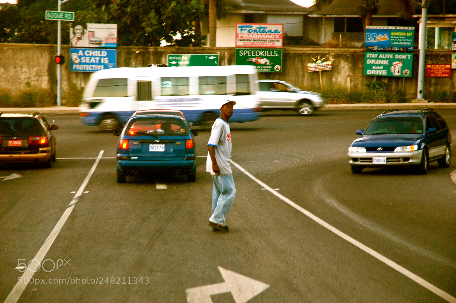 Nikon D50 sample photo. The jaywalker, jamaica 2010 photography
