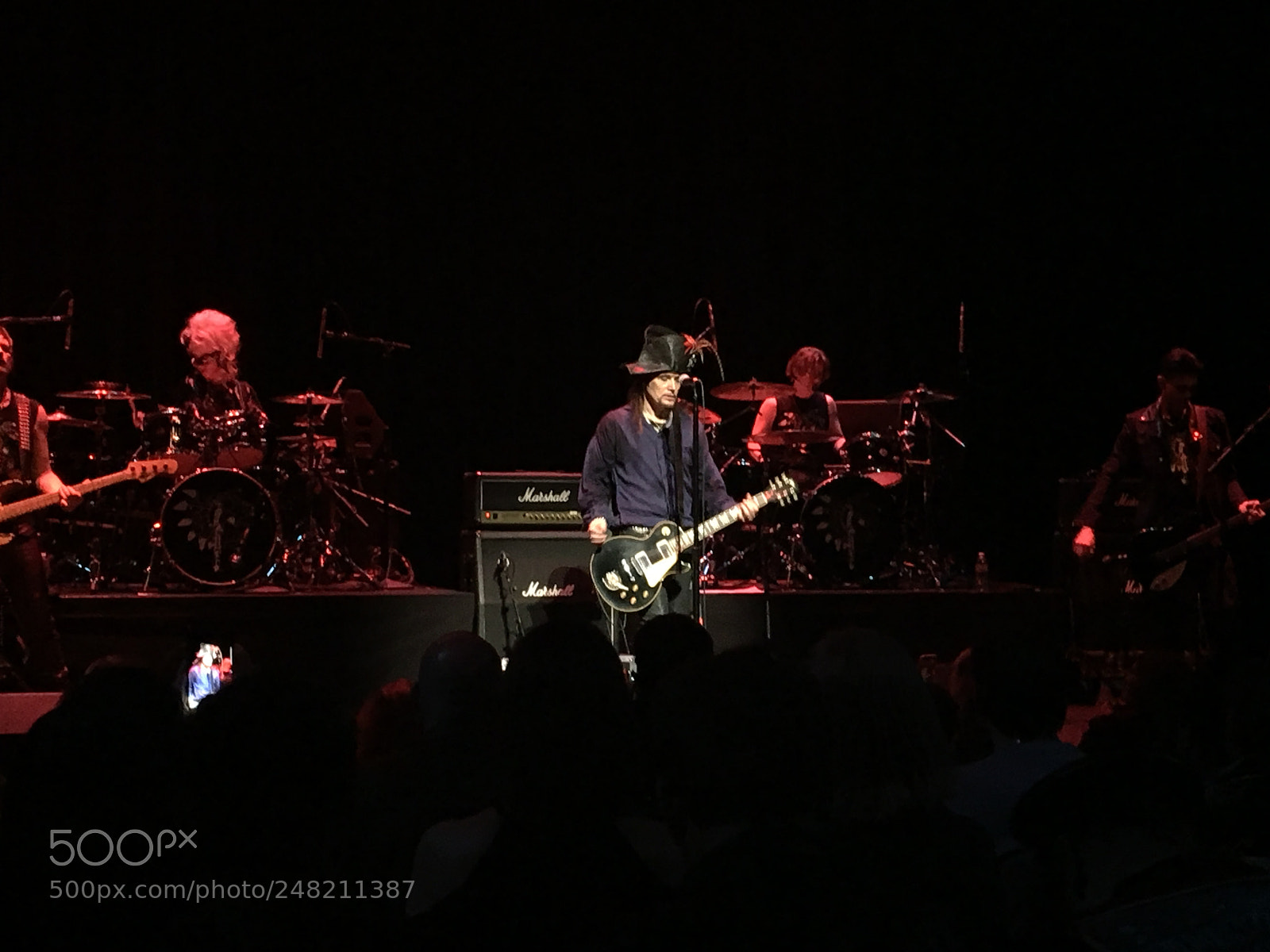 Apple iPhone 6s Plus sample photo. Adam ant concert photography