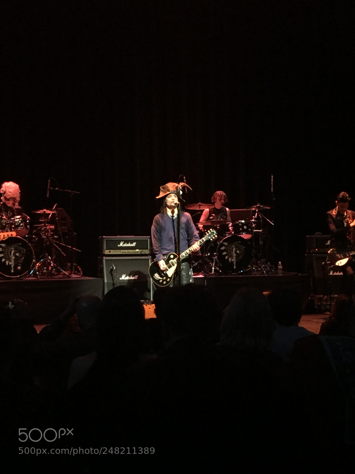 Apple iPhone 6s Plus sample photo. Adam ant concert photography