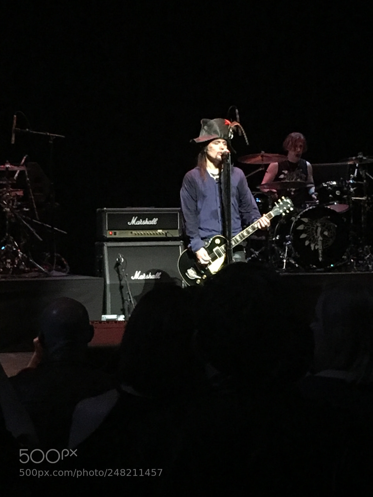 Apple iPhone 6s Plus sample photo. Adam ant concert photography