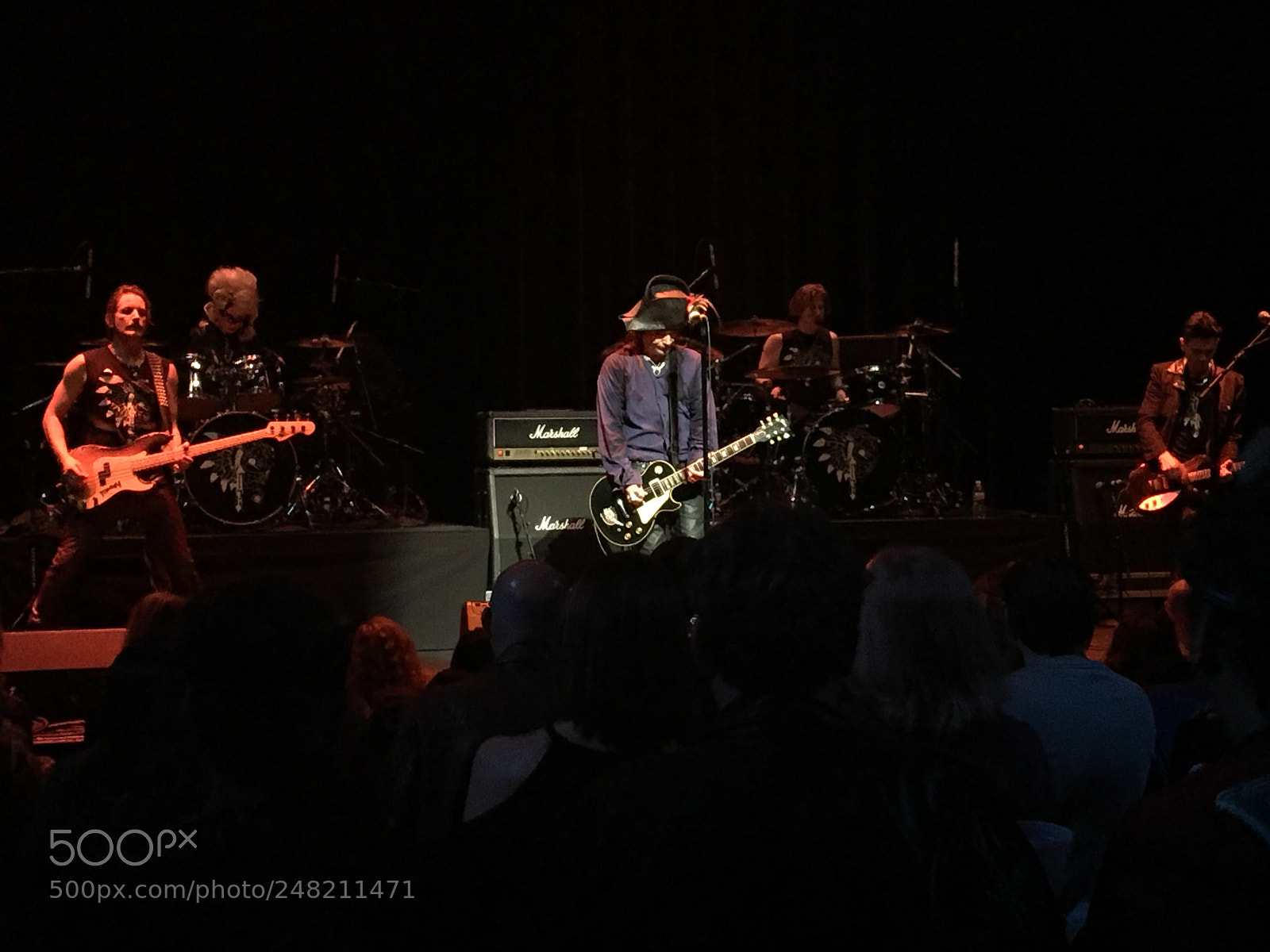 Apple iPhone 6s Plus sample photo. Adam ant concert photography