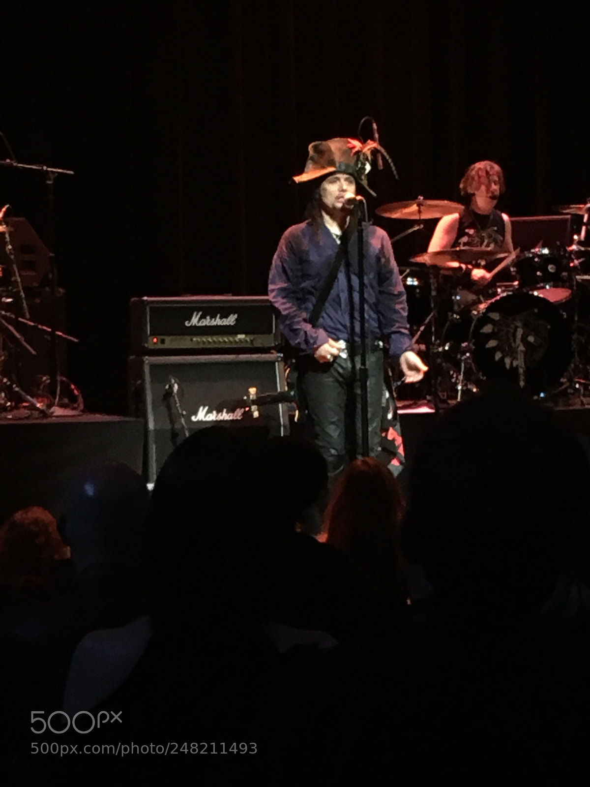 Apple iPhone 6s Plus sample photo. Adam ant concert photography