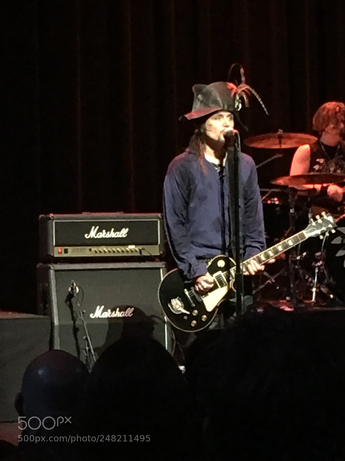 Apple iPhone 6s Plus sample photo. Adam ant concert photography