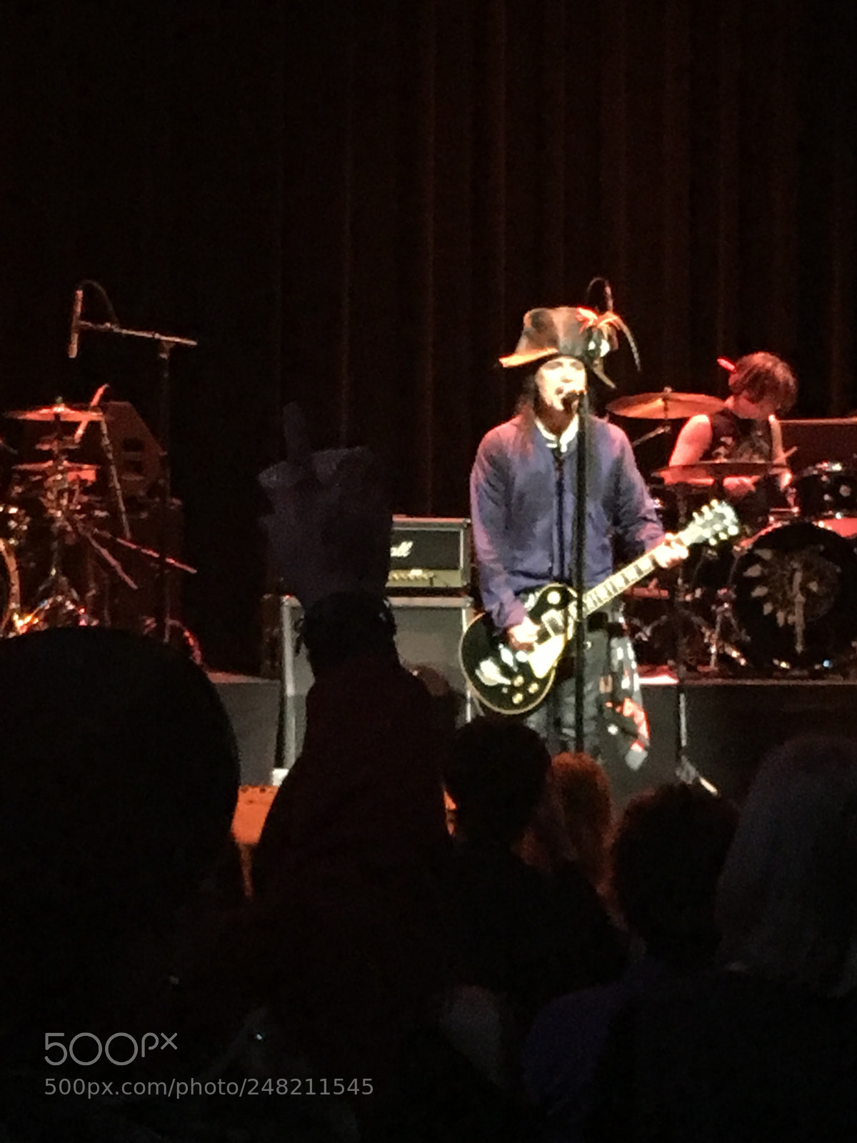 Apple iPhone 6s Plus sample photo. Adam ant concert photography