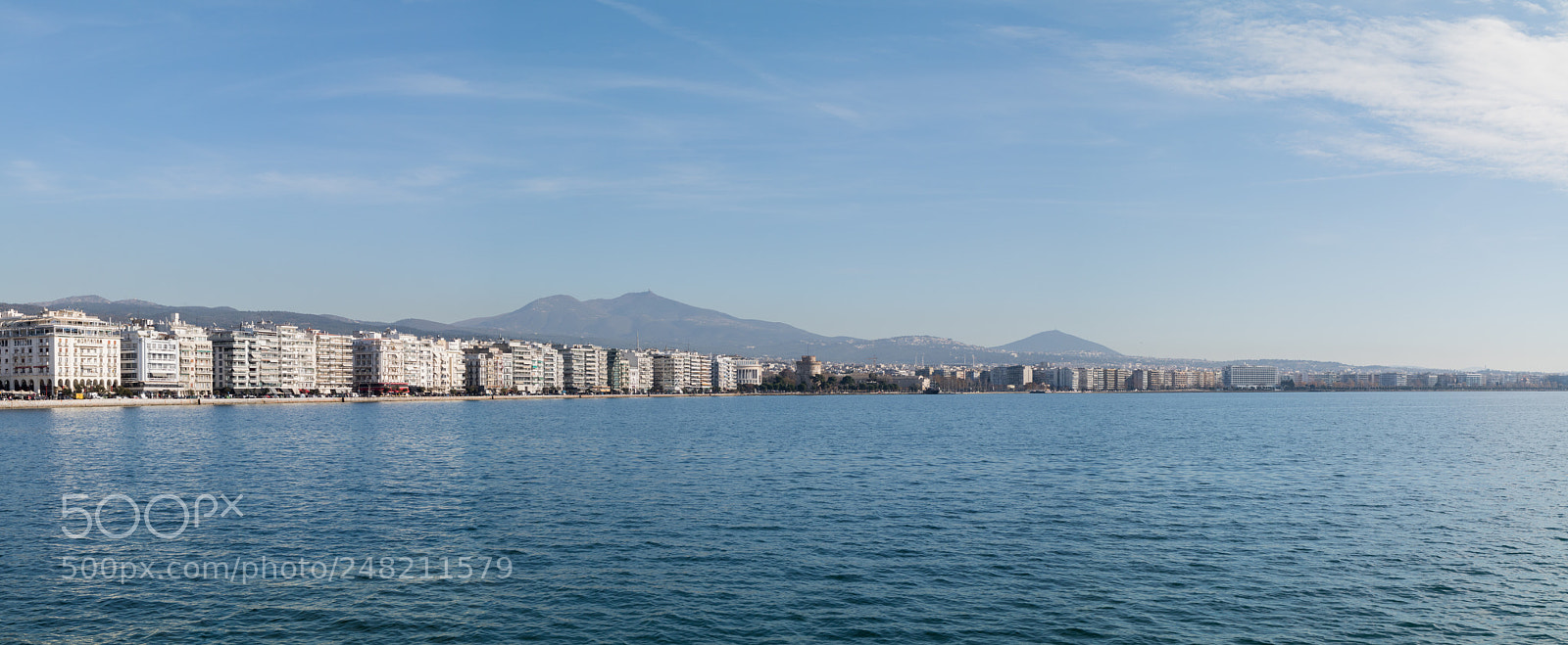 Canon EOS M3 sample photo. Thessaloniki panorama january 2018 photography