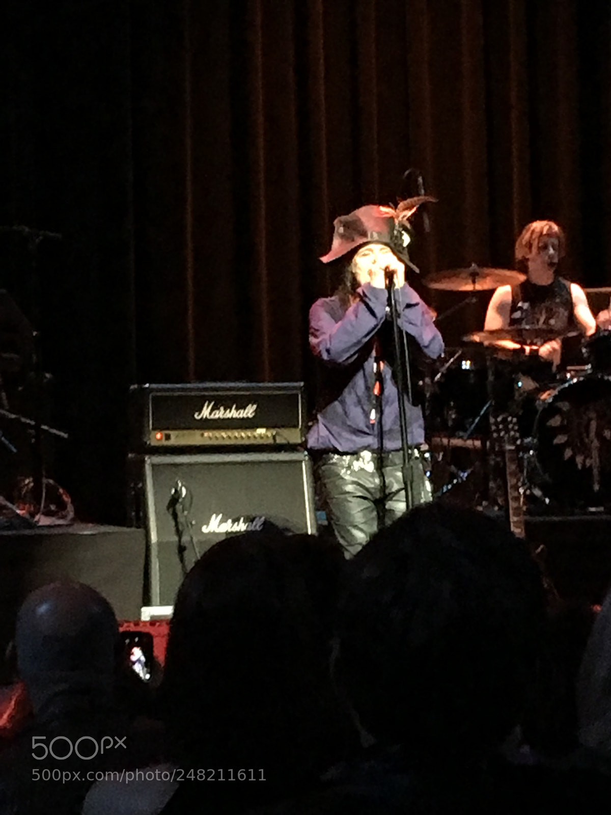 Apple iPhone 6s Plus sample photo. Adam ant concert photography