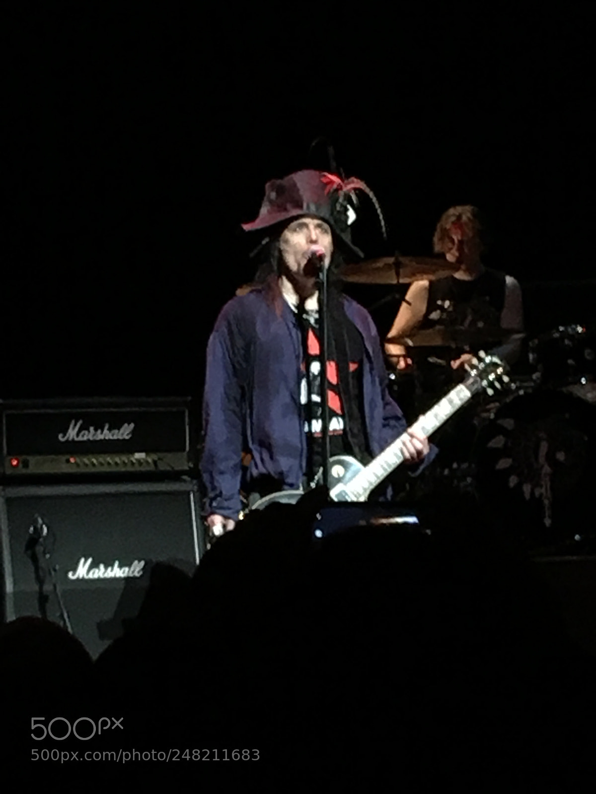 Apple iPhone 6s Plus sample photo. Adam ant concert photography