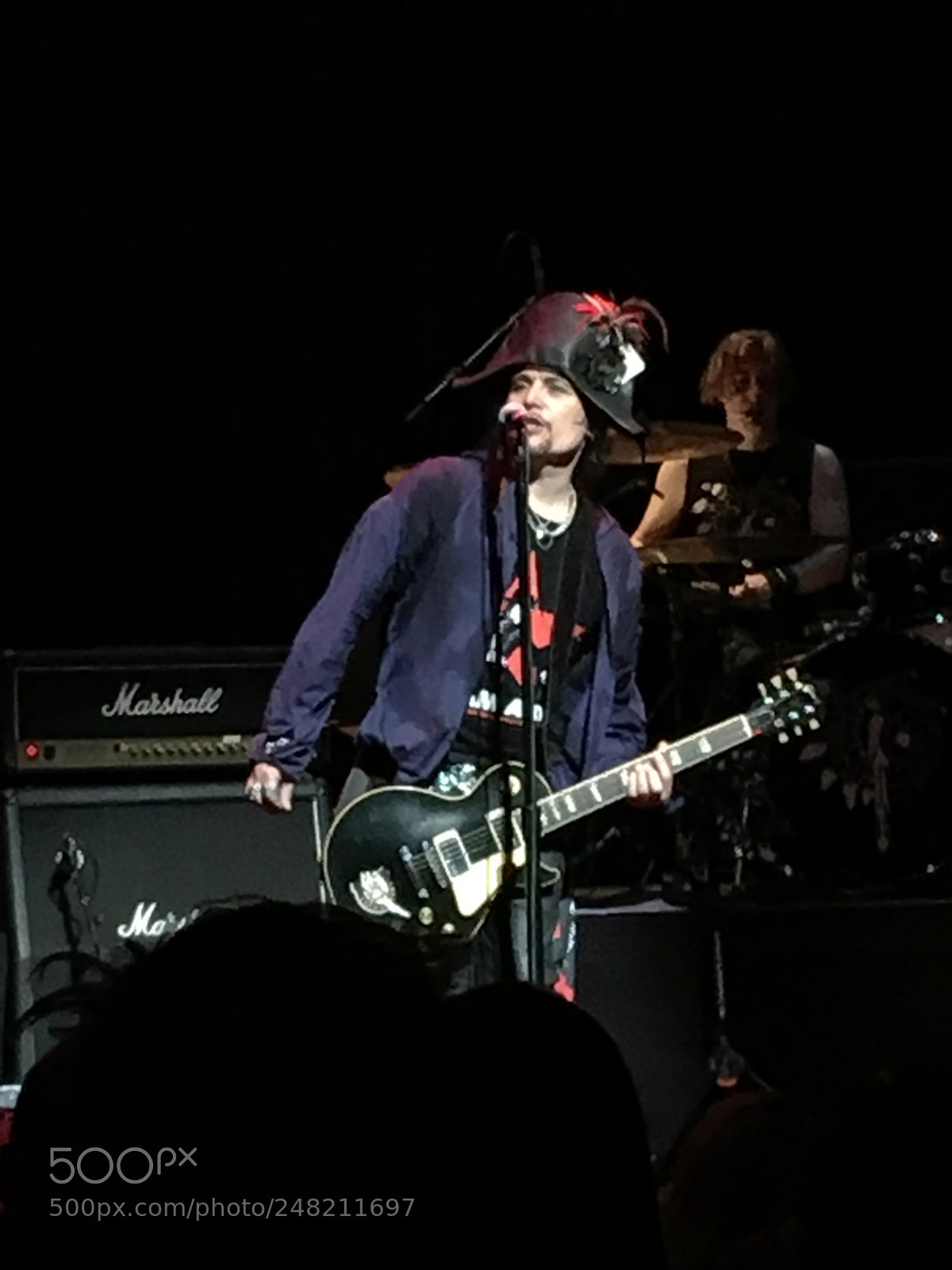 Apple iPhone 6s Plus sample photo. Adam ant concert photography