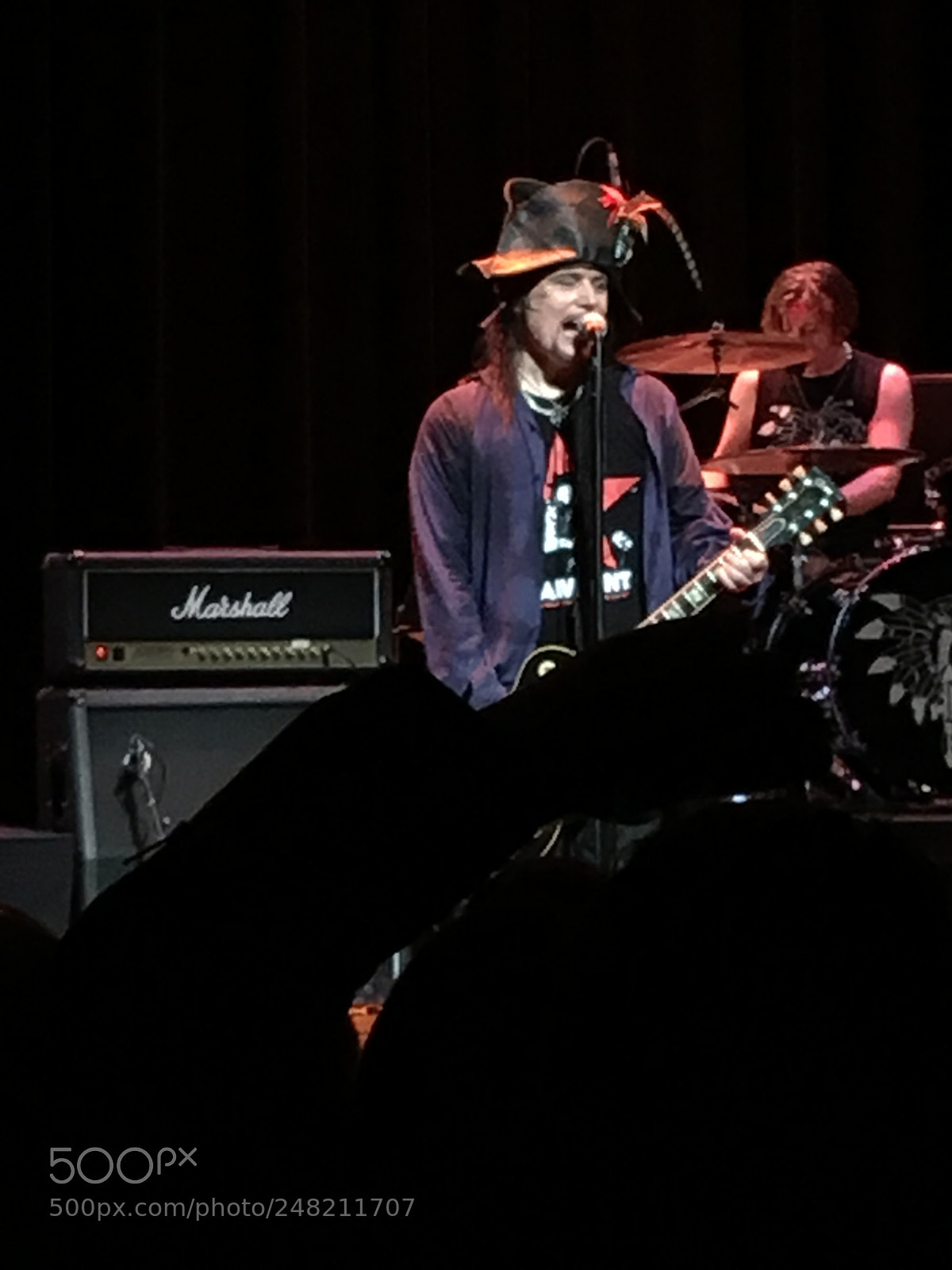 Apple iPhone 6s Plus sample photo. Adam ant concert photography