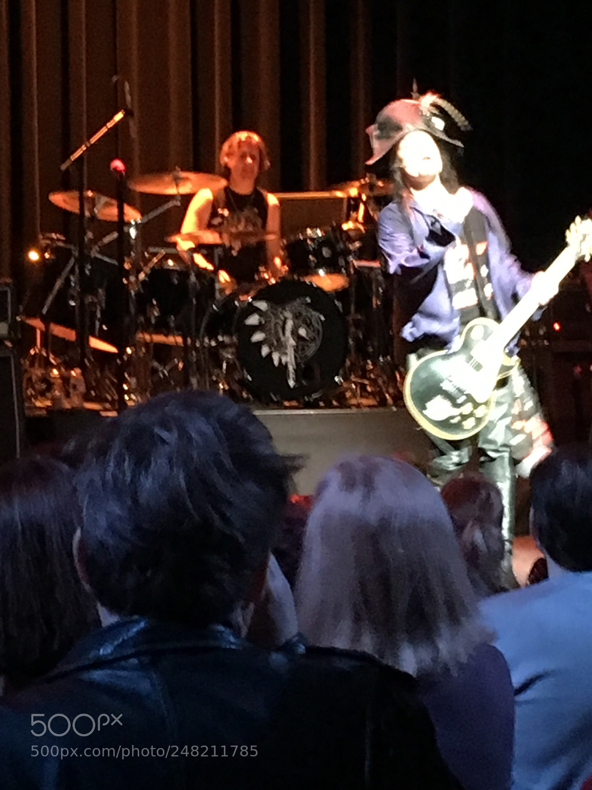Apple iPhone 6s Plus sample photo. Adam ant concert photography