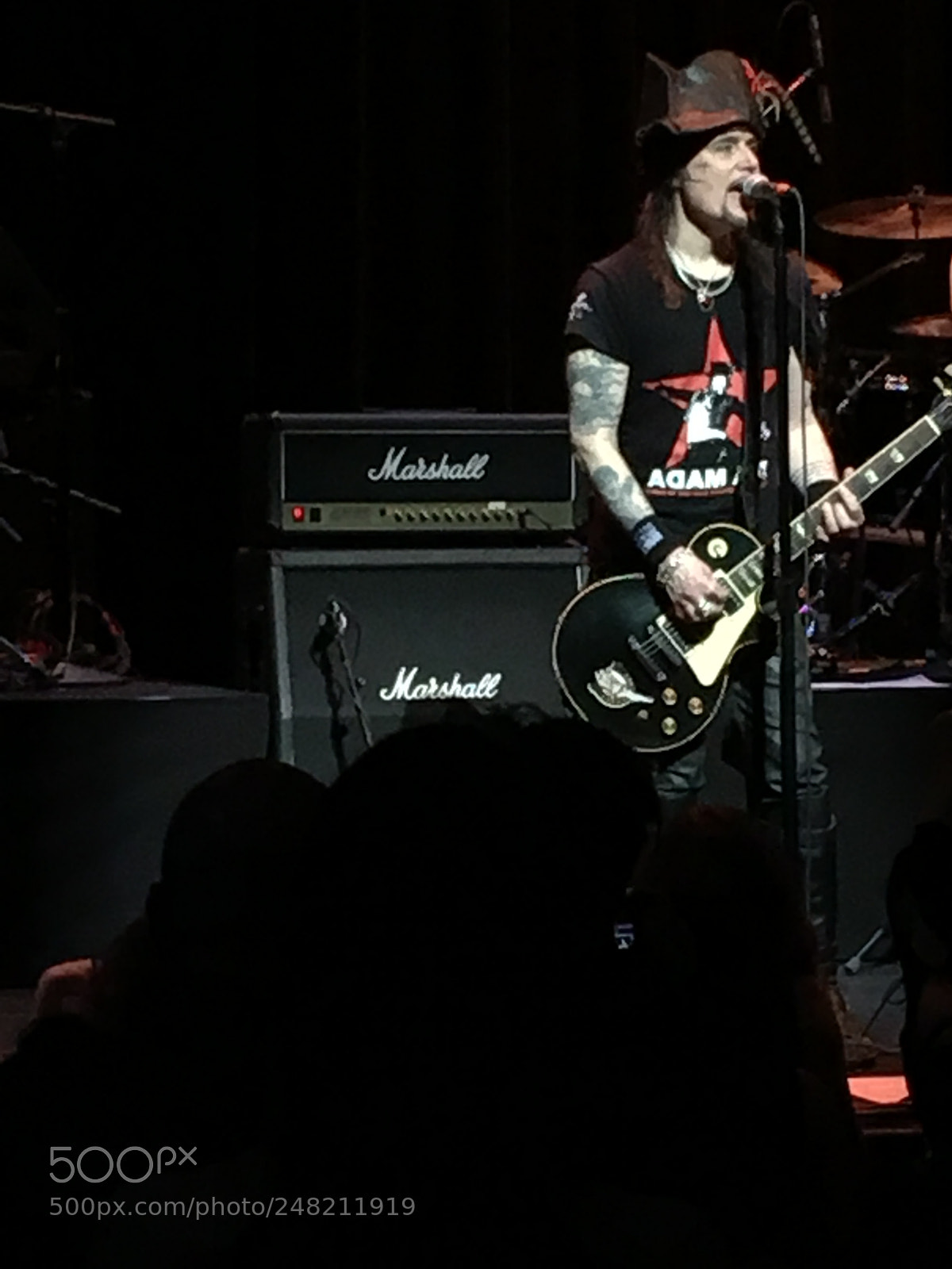 Apple iPhone 6s Plus sample photo. Adam ant concert photography