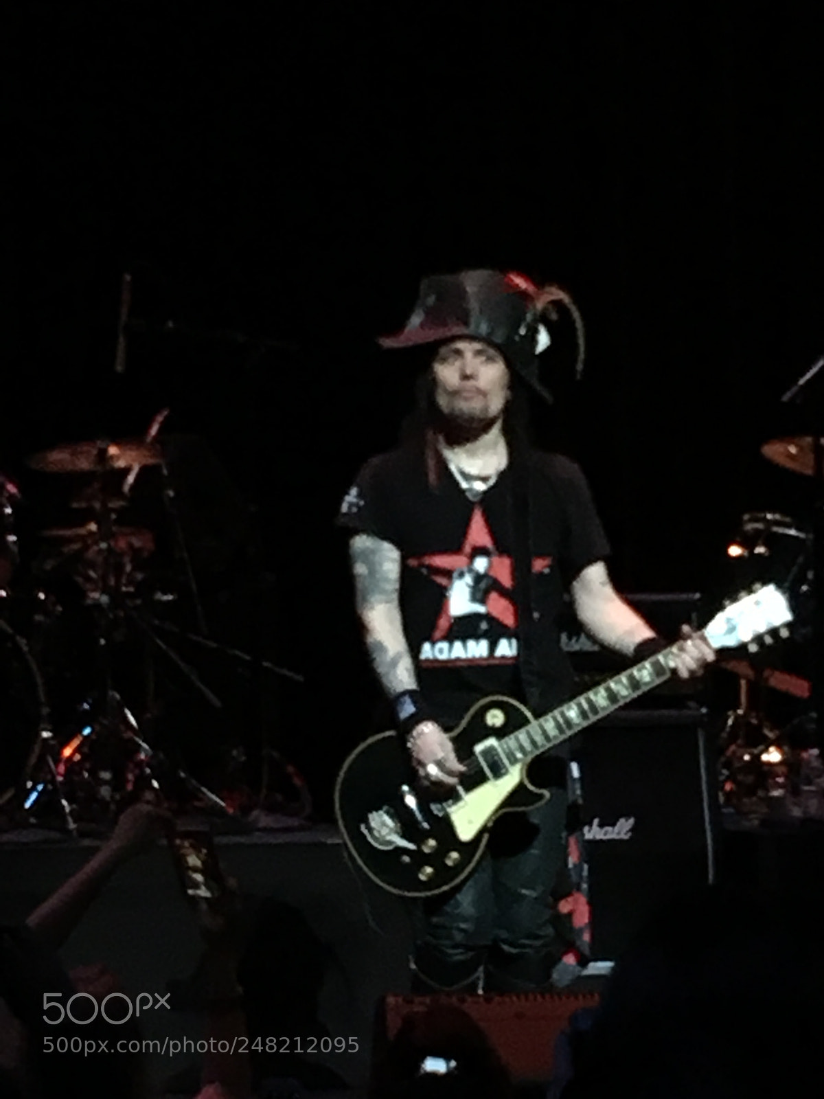 Apple iPhone 6s Plus sample photo. Adam ant concert photography
