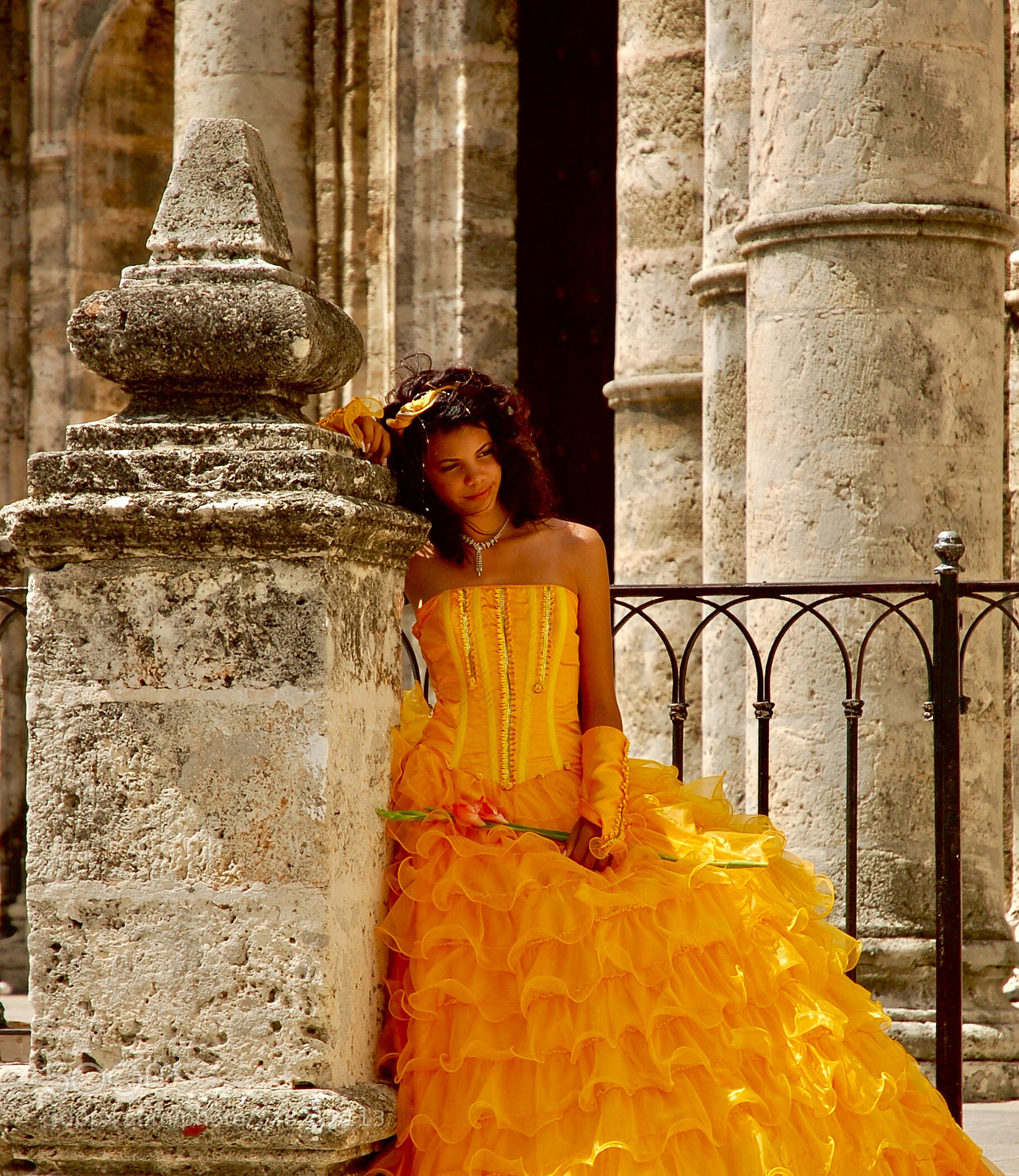 Nikon D50 sample photo. Senorita, havana 2008 photography