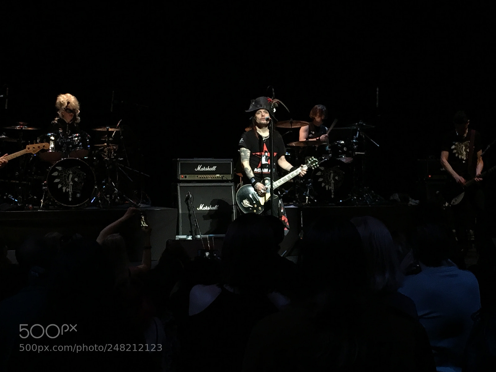 Apple iPhone 6s Plus sample photo. Adam ant concert photography