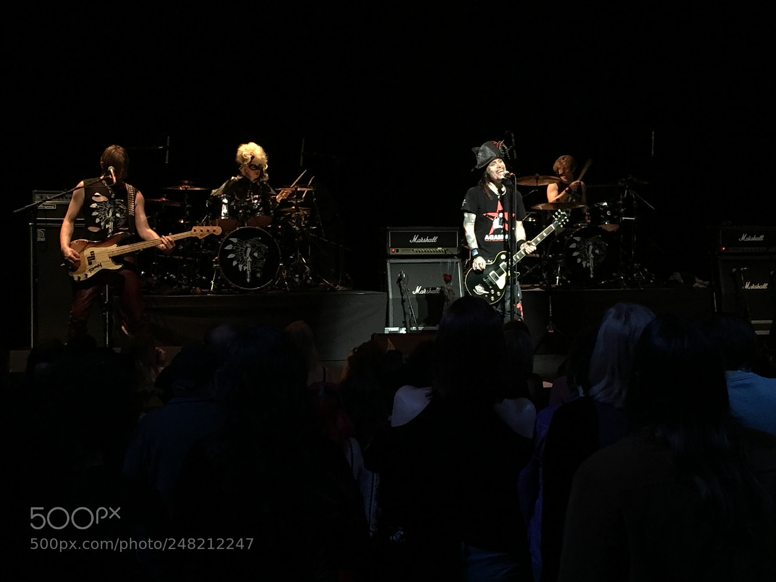 Apple iPhone 6s Plus sample photo. Adam ant concert photography