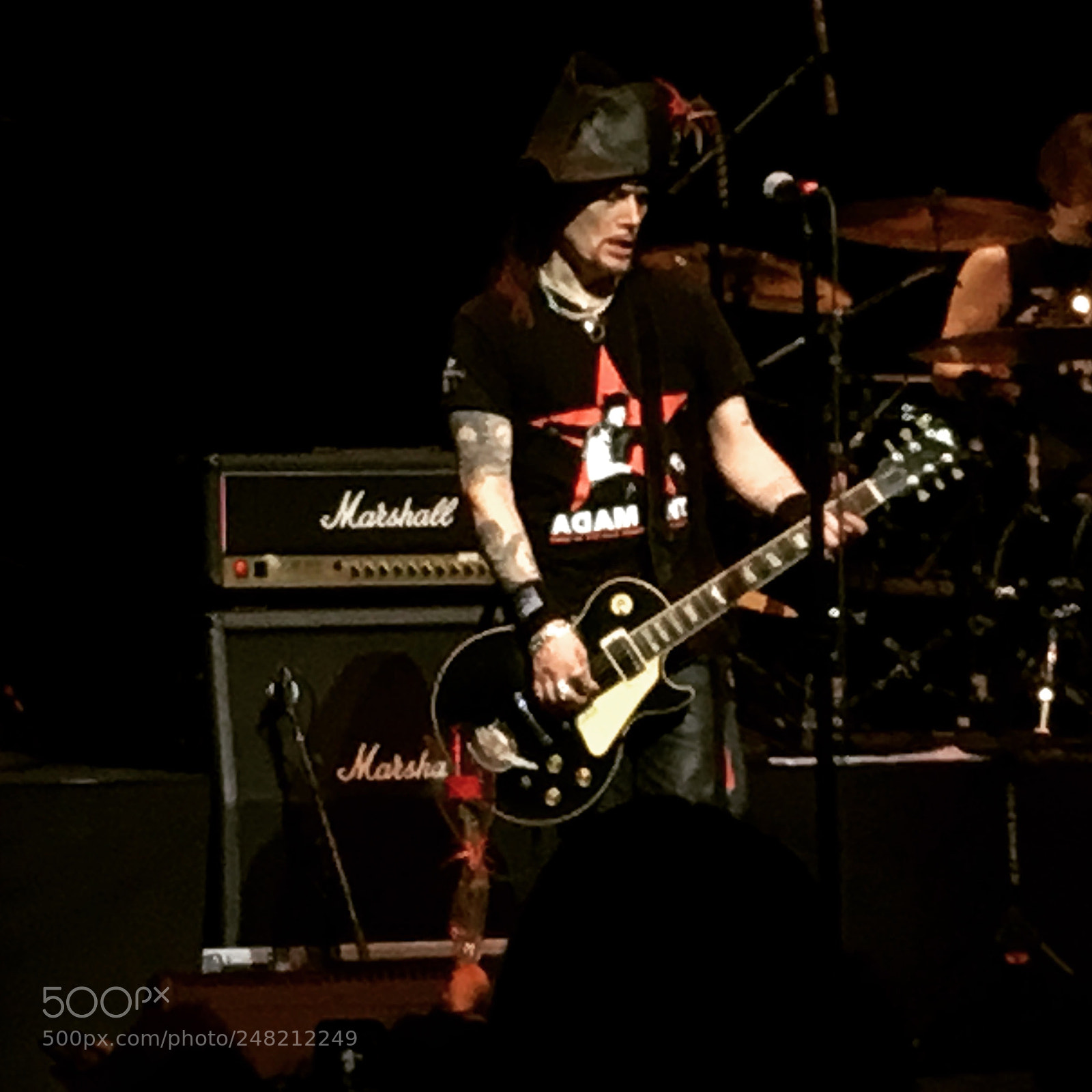 Apple iPhone 6s Plus sample photo. Adam ant concert photography