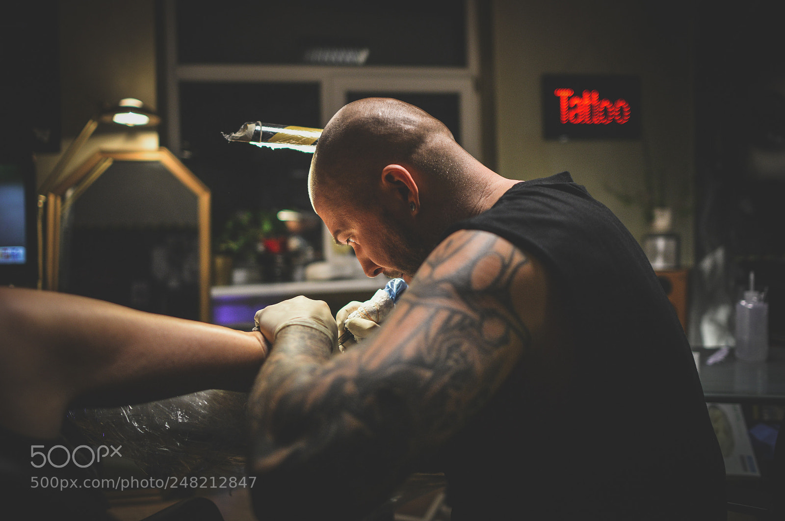 Nikon D610 sample photo. Tattoo13 photography