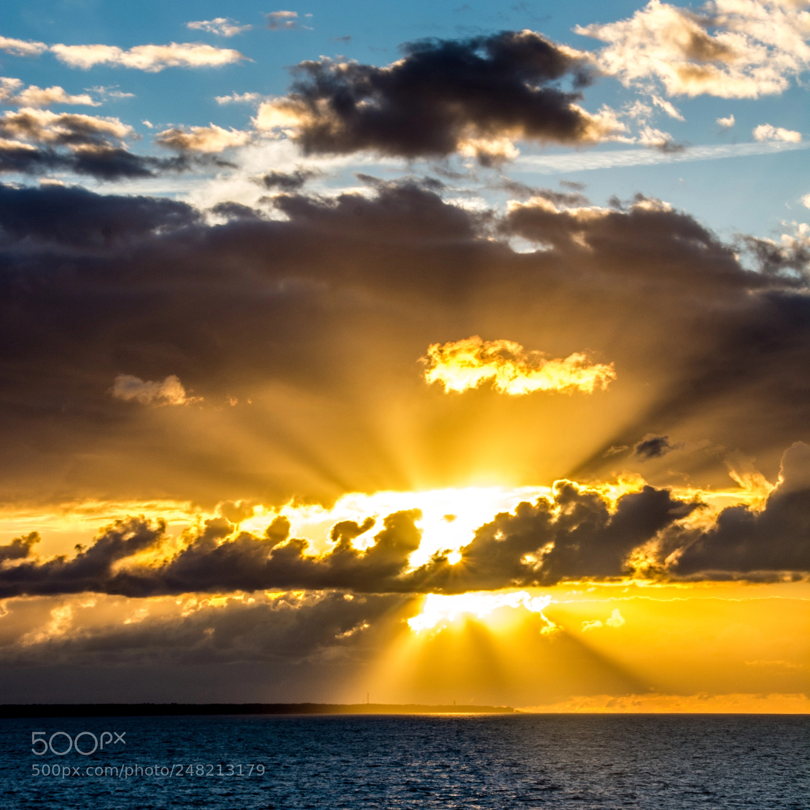 Nikon D5200 sample photo. Baltic sky on fire. photography