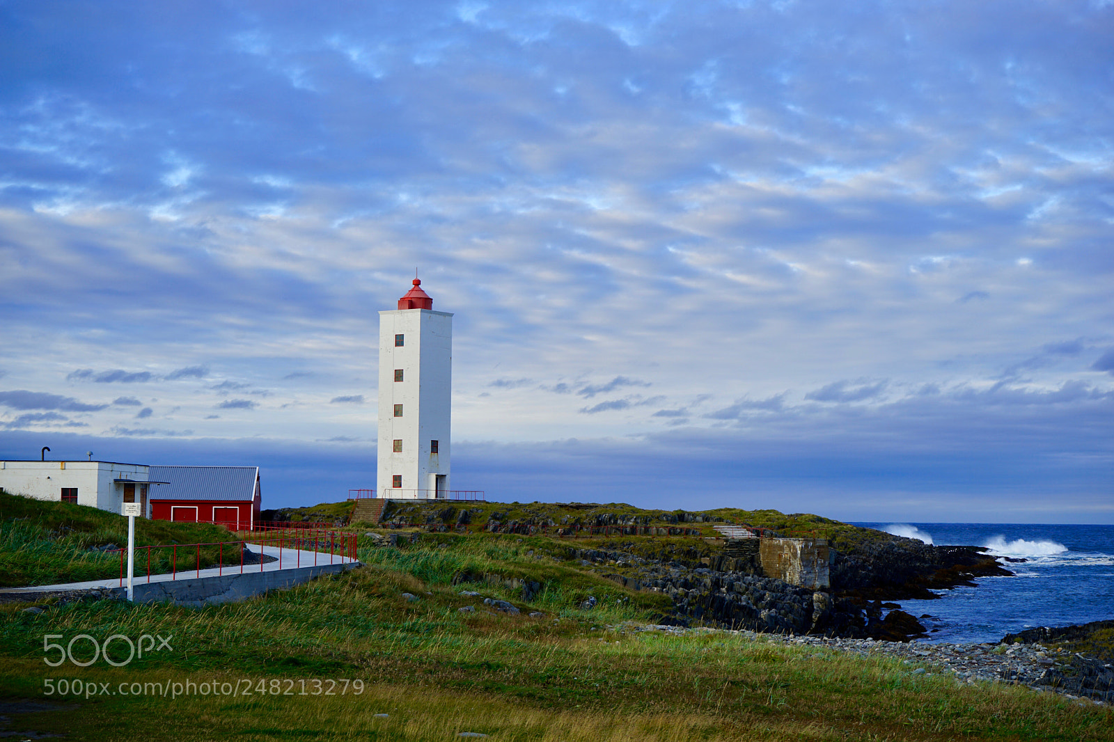 Sony a7 II sample photo. Lighthouse in finnmark, norway photography
