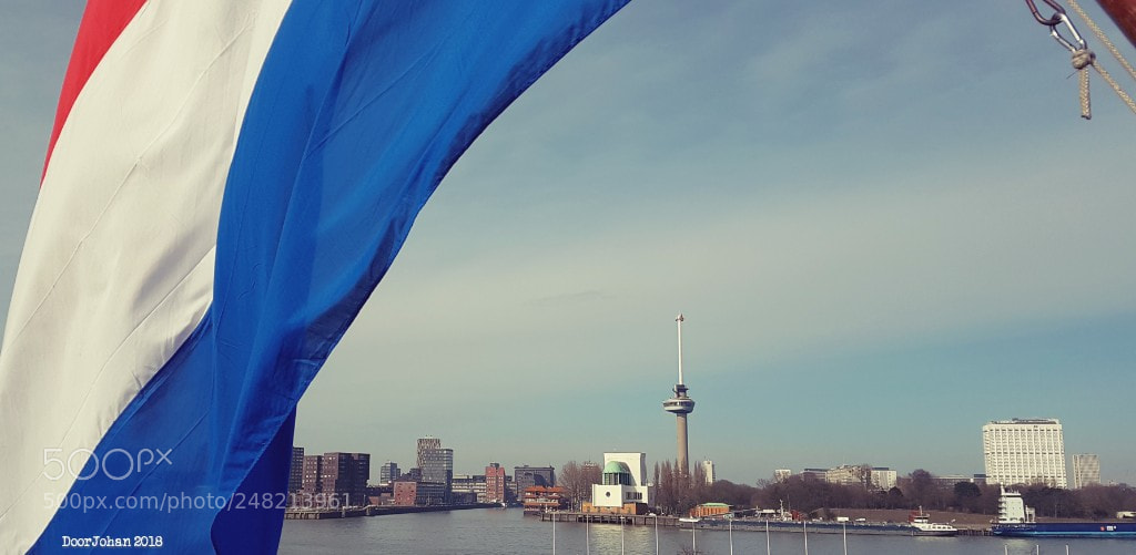 Samsung Galaxy S7 sample photo. Euromast from ss rotterdam photography
