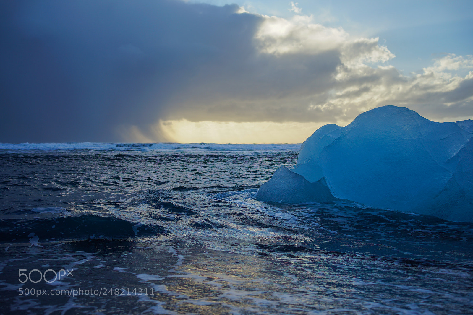 Sony a7 II sample photo. Diamond beach - iceland photography