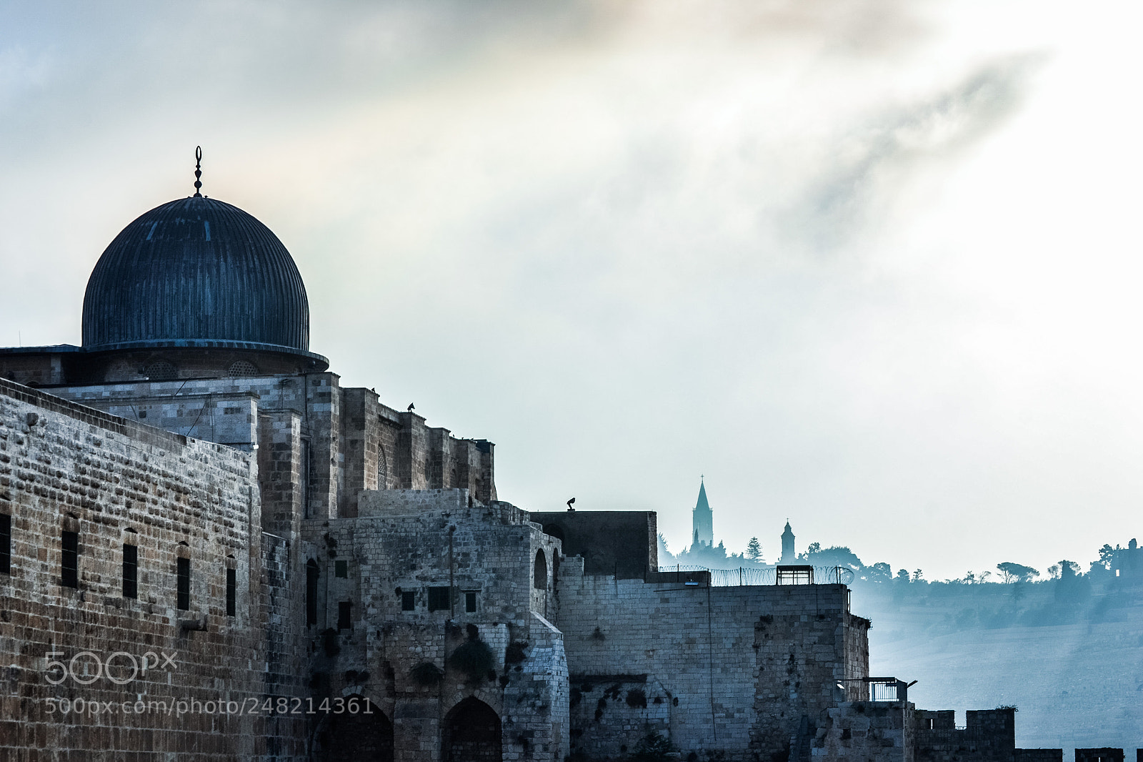 Nikon D3100 sample photo. Al-aqsa mosque - jerusalem photography
