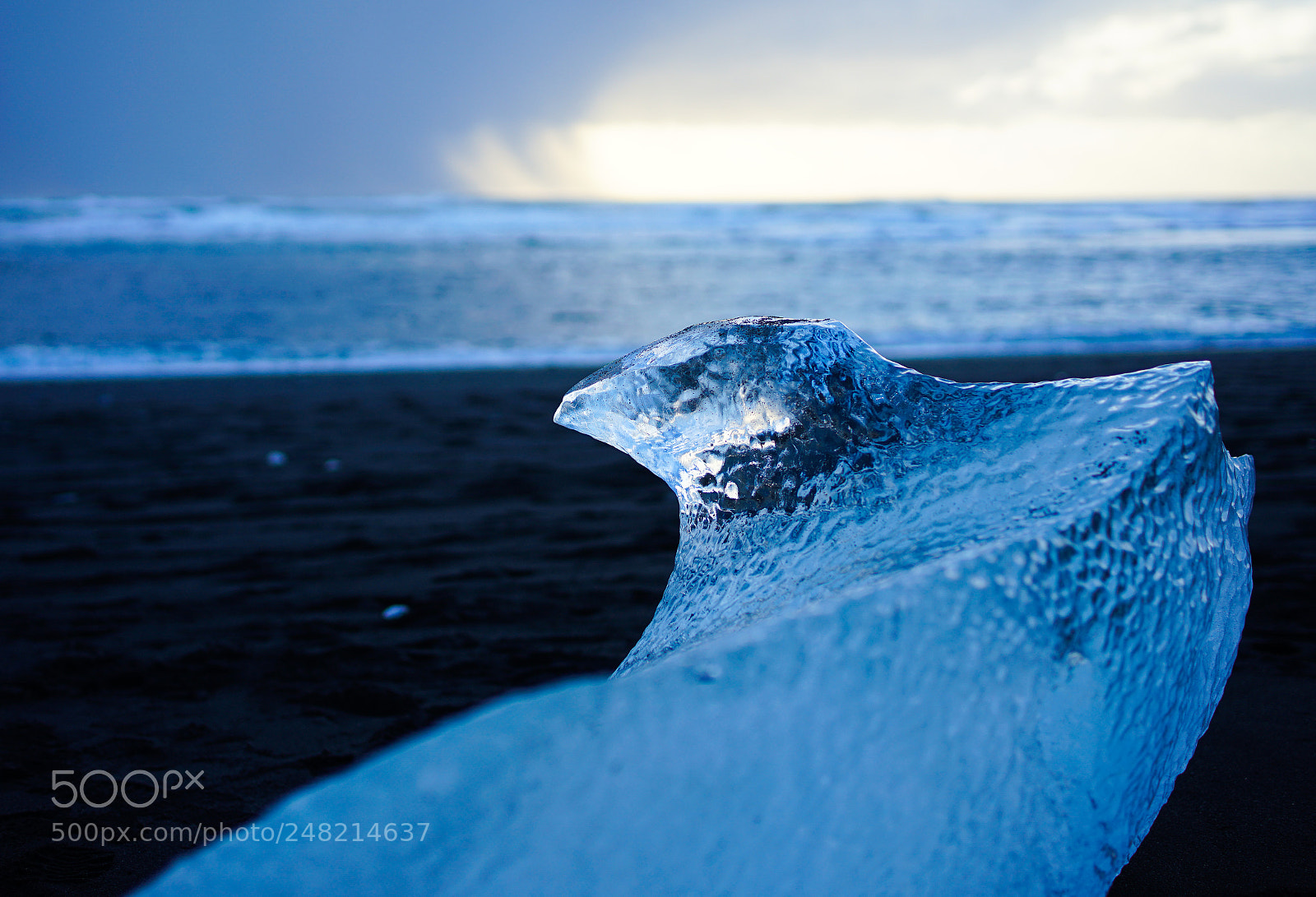 Sony a7 II sample photo. Diamond beach - iceland photography