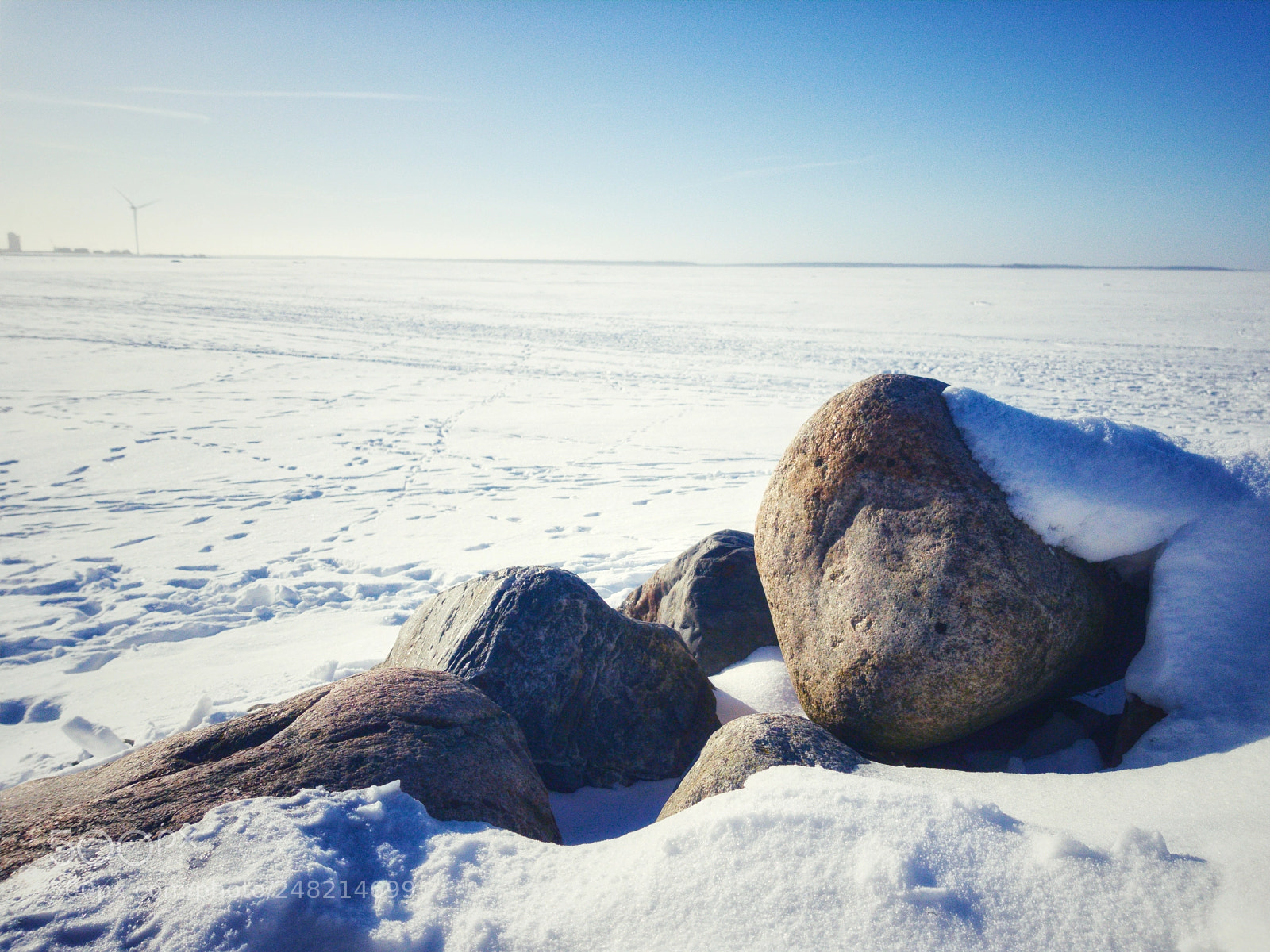 Samsung Galaxy S8 sample photo. Frozen sea photography