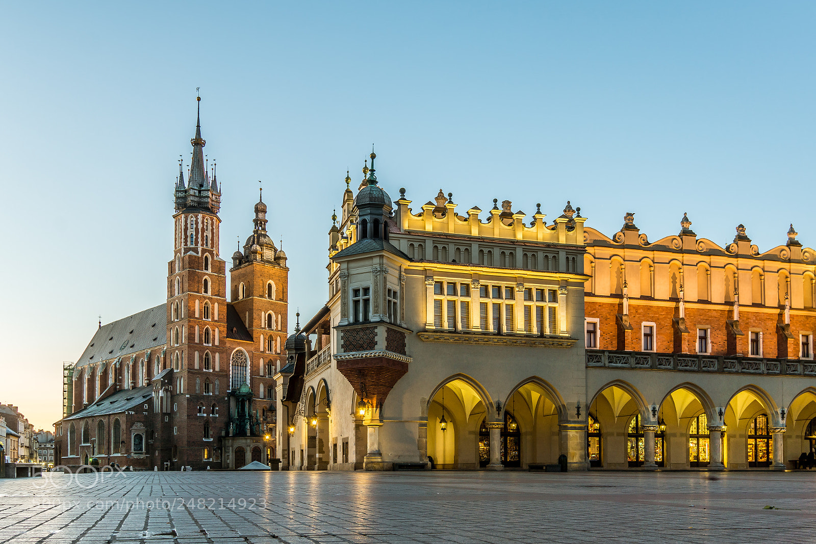 Sony Alpha NEX-7 sample photo. Main square in krakow photography