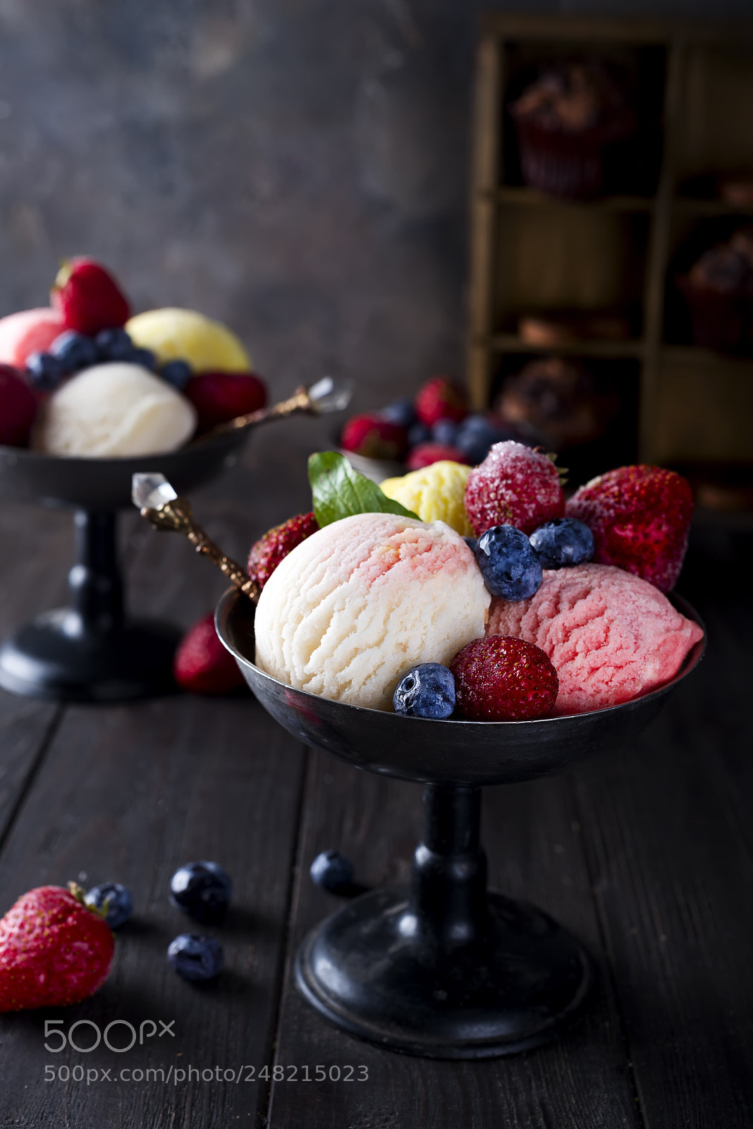 Nikon D610 sample photo. Bowl with ice cream photography