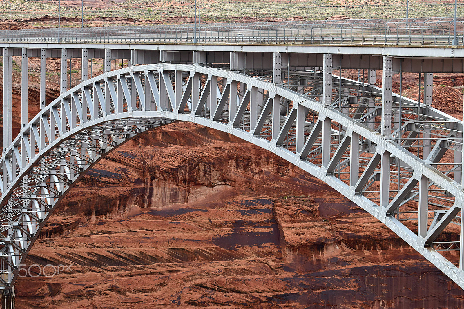 Nikon D5300 sample photo. Glen canyon dam bridge photography