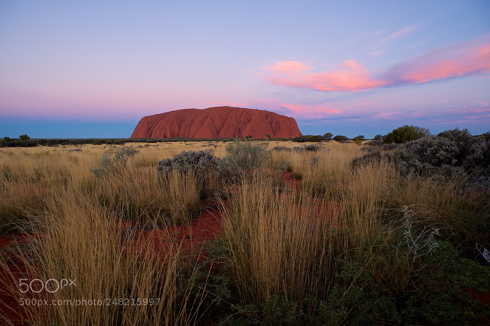 Nikon D700 sample photo. Uluru sunset photography