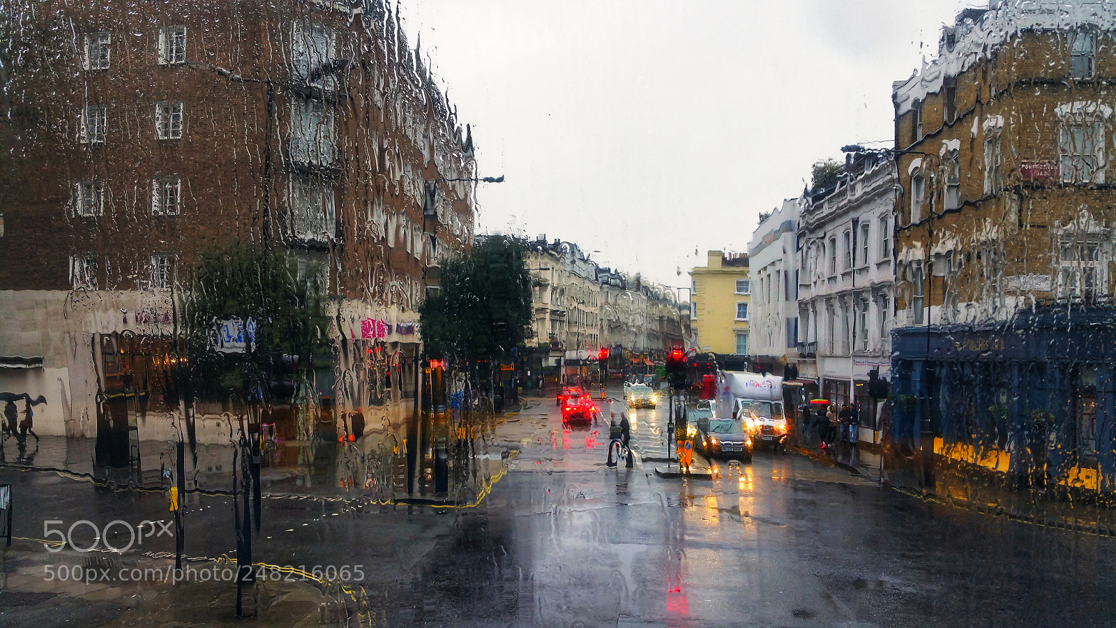 Samsung Galaxy Note4 sample photo. Bayswater in the rain photography
