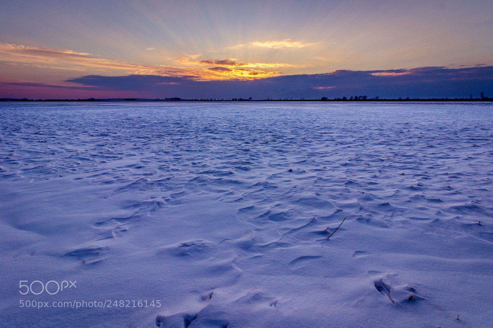 Canon EOS 60D sample photo. Winter sunset photography