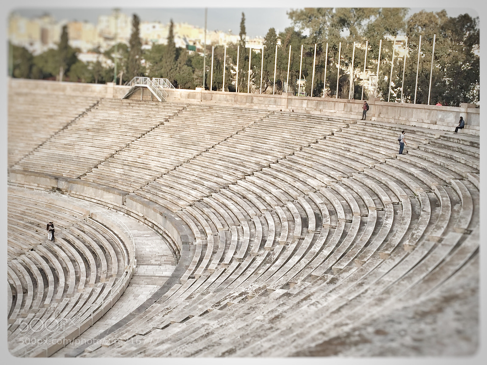Apple iPhone 6 sample photo. Panathenaic stadium photography