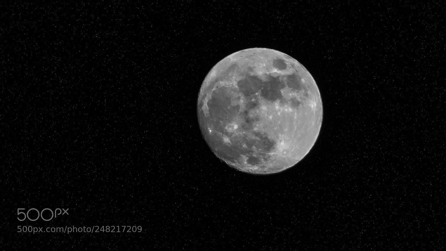Samsung NX300 sample photo. The moon photography